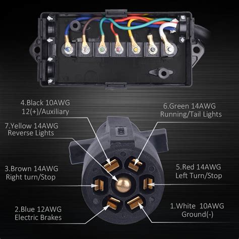 4 pin junction box|trailer wiring junction box.